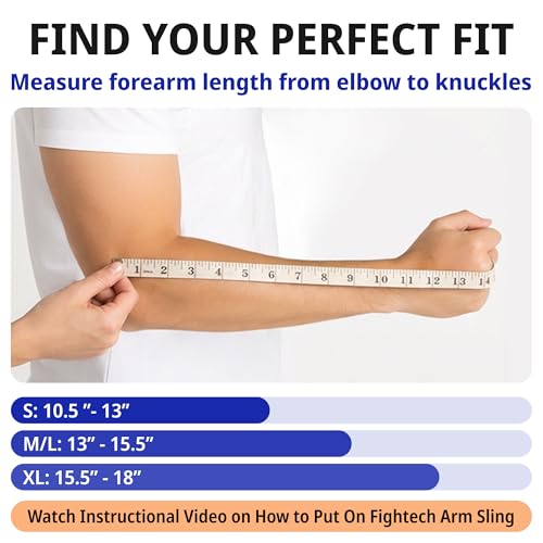 FIGHTECH Arm Sling Shoulder Immobilizer Women, Medium/Large - Product Imagery