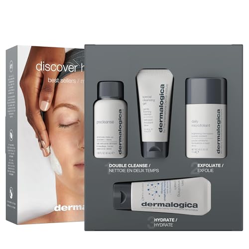 Dermalogica Discover Healthy Skin Kit, 4 Piece Travel Skincare - Product Imagery