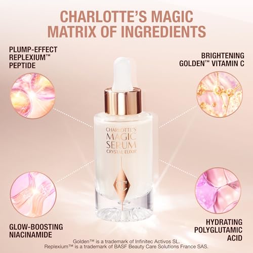 Charlotte Tilbury Magic Serum Crystal Elixir - Skincare Set - Product Imagery
