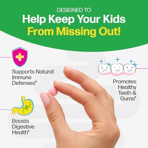 Culturelle Daily Chewable Probiotics for Kids Ages 3+, Berry - Product Imagery