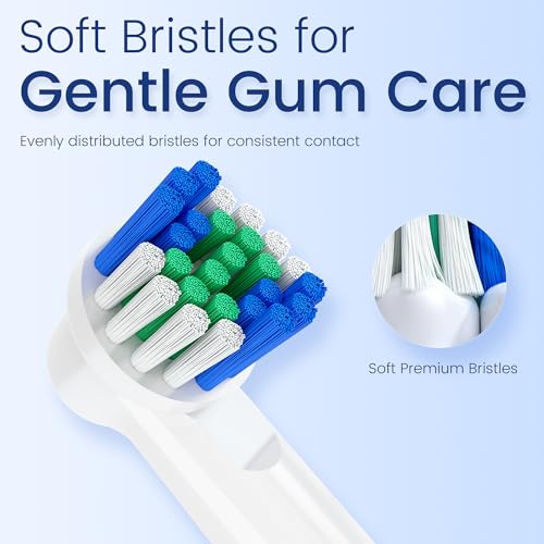 Replacement Toothbrush Heads Compatible with Oral B Braun, - Product Imagery