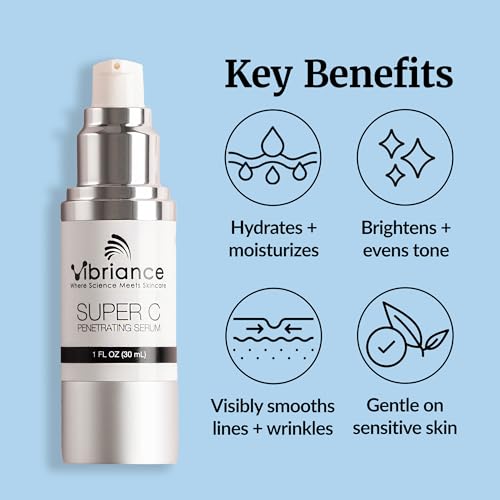 Vibriance Super C Vitamin C Serum for Mature Skin, 1 fl oz - Product Imagery