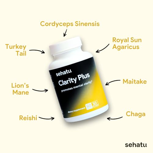 Clarity Plus Cognitive Wellness Supplement | Packed with 10 - Product Imagery
