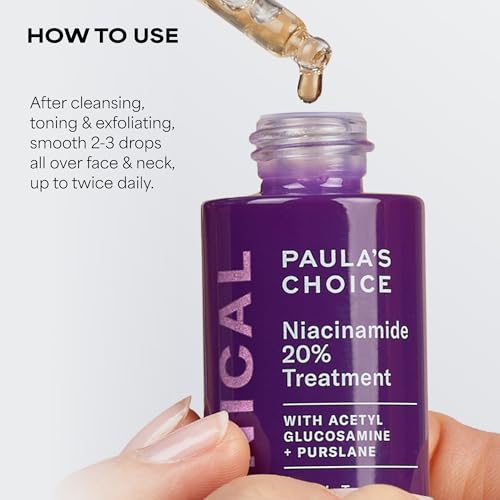 Paula's Choice CLINICAL 20% Niacinamide Vitamin B3 Face Serum, - Product Imagery