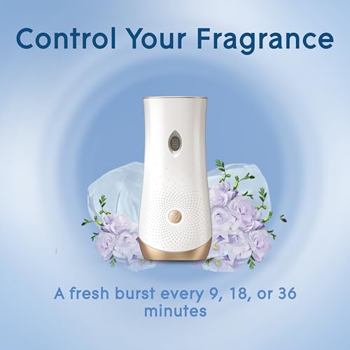 Glade Automatic Spray Air Freshener Refill, Clean Linen, 2 Count - Product Imagery