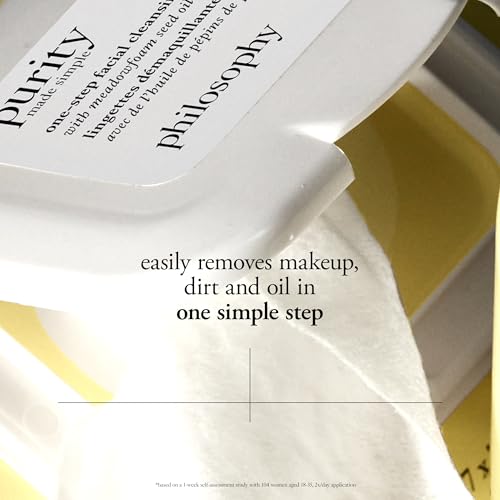 philosophy purity made simple one-step facial cleansing cloths - - Product Imagery