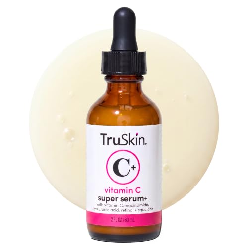 TruSkin Vitamin C+ Serum for Face with Retinol and Niacinamide - 2 fl oz – Scented