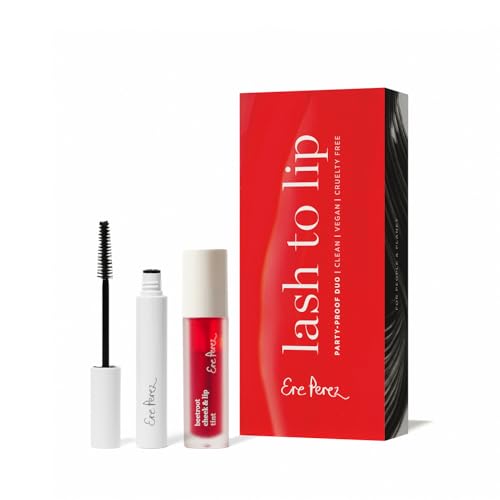 Ere Perez - Lash to Lip Party Proof Duo – Red