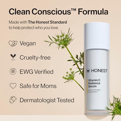 Honest Beauty Vitamin C Radiance Serum, Sensitive Skin, - Product Imagery