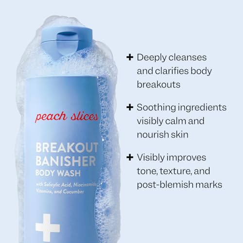 Peach Slices - Breakout Banisher Body Wash (6.09 oz) - 1% - Product Imagery