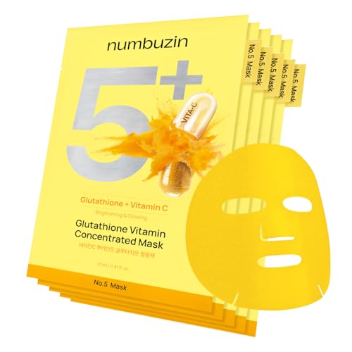 numbuzin No.5 Sheet Mask | Vitamin Spotlight Sheet Mask | - Product Imagery