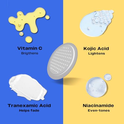 AVARELLE Microneedle Vitamin C Dark Spot Patches for Face 9 Count - Product Imagery
