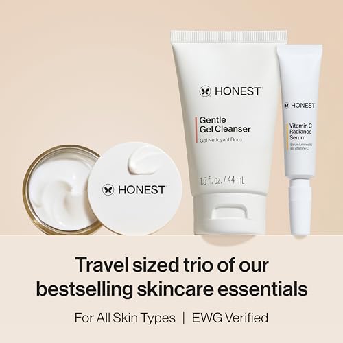 Honest Beauty The Icons Skincare Trio Travel Kit, Sensitive - Product Imagery