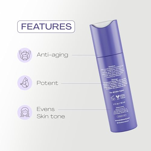 JESS BEAUTY | Timeless Skin Retinol Serum with Panthenol & - Product Imagery