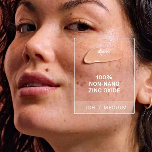oneskin Face SPF 30+ | Broad Spectrum Tinted Mineral Sunscreen, - Product Imagery