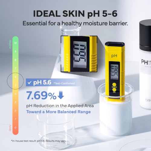 SAM'U PH Sensitive Cream Mist, Hydrating Soothing Face Mist, - Product Imagery