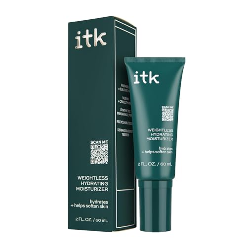 ITK Skincare Weightless Hydrating Face Moisturizer - Hydrates + - Product Imagery