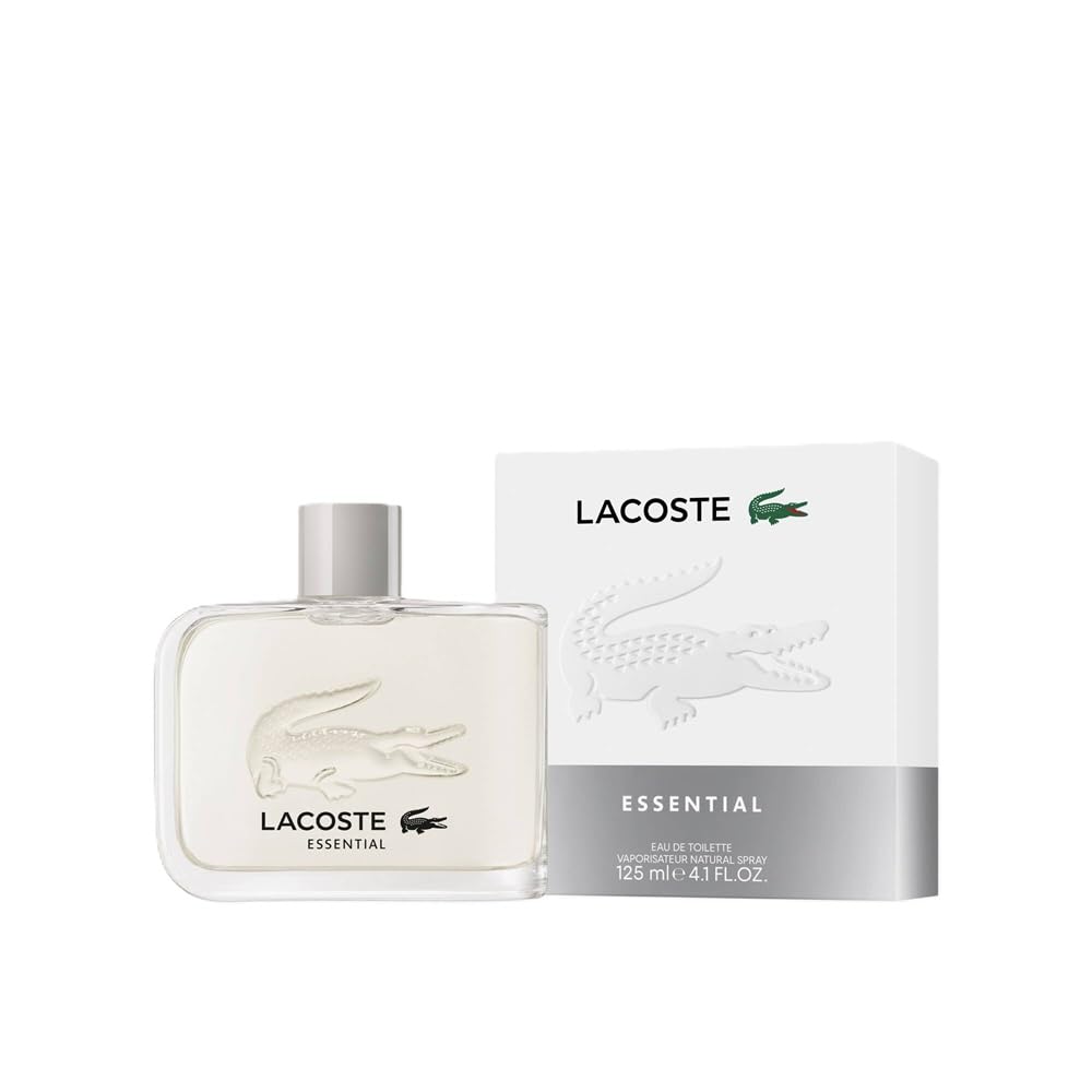 Lacoste - Essential Eau de Toilette - Men's Fragrance - Fougere Watery - With notes of Citrus Accord, Black Pepper & San