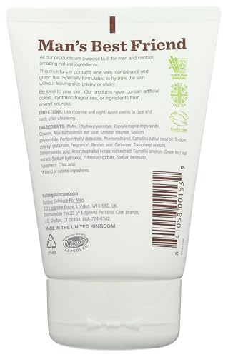 BULLDOG Mens Skincare and Grooming Face Moisturizer Original, - Product Imagery