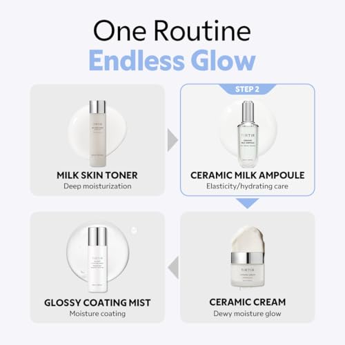 TIRTIR Ceramic Milk Ampoule (1.35 Fl Oz) - Product Imagery