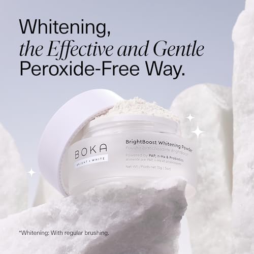 Boka Teeth Whitening Powder with Nano Hydroxyapatite 1pack - Product Imagery