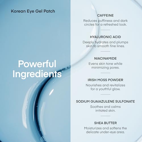 TEREZ & HONOR Under Eye Patches for Dark Circles with 8% - Product Imagery