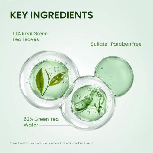 NEOGEN Dermalogy Real Fresh Foam Green Tea Facial Cleanser 5.64 - Product Imagery