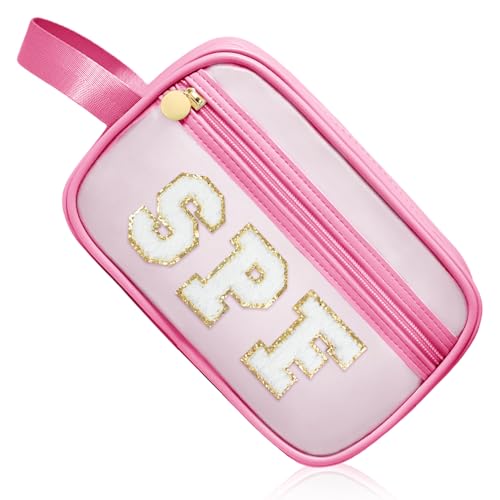 COSHAYSOO Clear Sunscreen Bag Makeup Toiletries Pouch Beach - Product Imagery