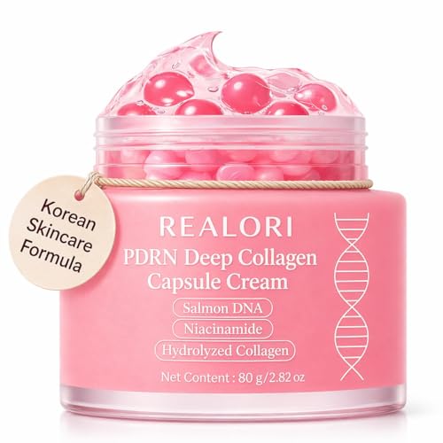 realori PDRN Capsule Cream with Vitamin C & Collagen – Korean - Product Imagery