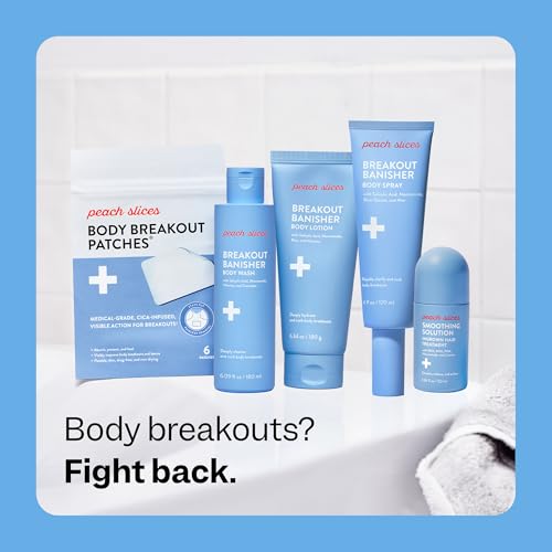 Peach Slices - Body Breakout Patches (6 ct) - Overnight Body - Product Imagery