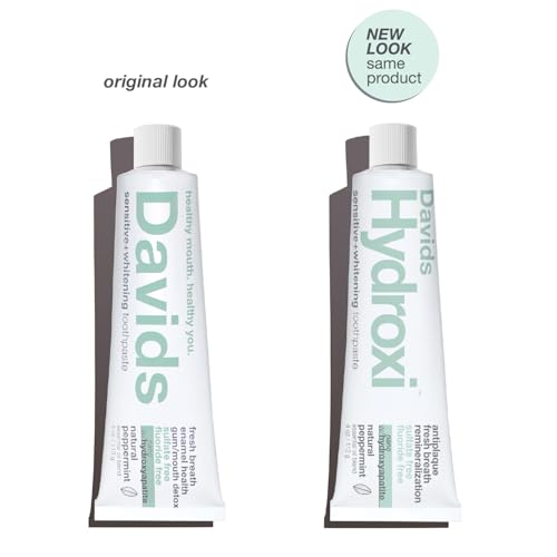 Davids Nano Hydroxyapatite Toothpaste Sensitive + Whitening - Product Imagery