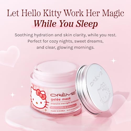 The Crème Shop Hello Kitty Klean Beauty™ Gelée Mask - Product Imagery