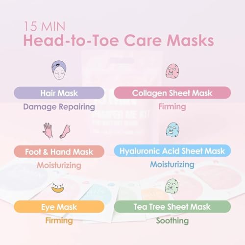 Naisture 15 Min Pamper Me Kit Duo Pack Korean Spa Skincare Gift - Product Imagery
