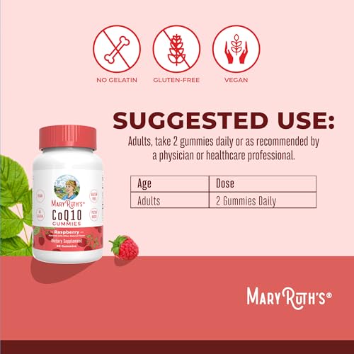 MaryRuth Organics CoQ10 Gummies | Coenzyme Q10 | Gummy - Product Imagery