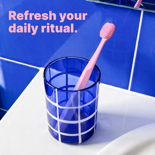 Extra Soft Bristle Toothbrushes for Adults, 4-Pack, Pink - Product Imagery