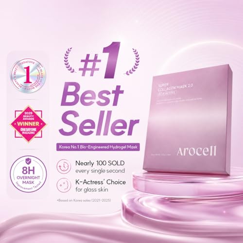 AROCELL Super Collagen 2.0 ECM Active Overnight Collagen Mask - Product Imagery