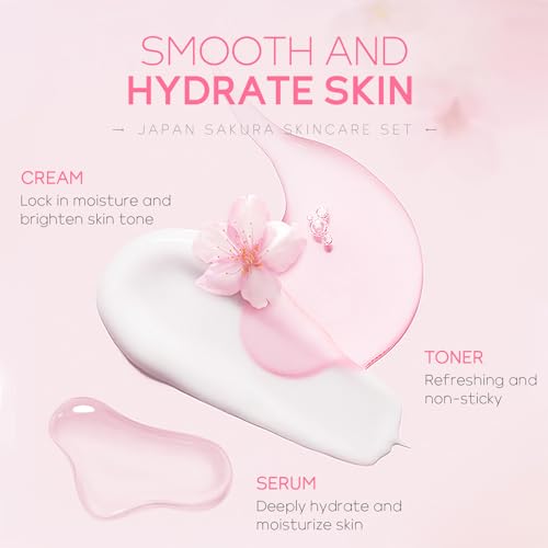 LAIKOU Skin Care Set JAPAN SAKURA Women Beauty Gift Sets Skin - Product Imagery