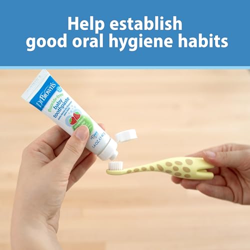Dr. Brown's Infant-to-Toddler Toothbrush, Giraffe - Product Imagery