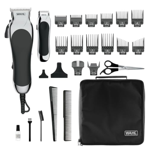 Wahl Clipper USA Deluxe Corded Chrome Pro Complete Hair - Wahl Official Imagery - 1