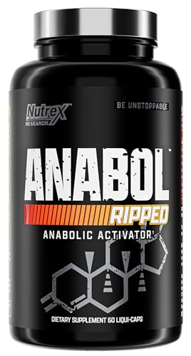 Nutrex Research Anabol Ripped Anabolic 2 in 1 Muscle Builder for - Product Imagery