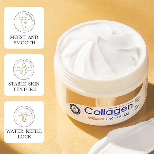Collagen Skin Care Set, 6Pcs Face Care Sets for Older Women, - Product Imagery
