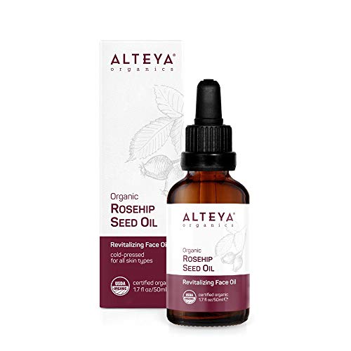 Alteya Rosehip Seed Oil USDA Certified Organic Face Oil, 1.7 Fl - Product Imagery