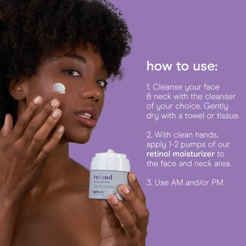 Baebody Made in USA Retinol Cream for Face - With Jojoba Oil & - Product Imagery