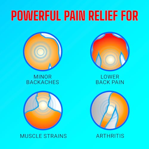 Icy Hot Original Pain Relief Patch, XL Size Comfortable Fabric - Product Imagery
