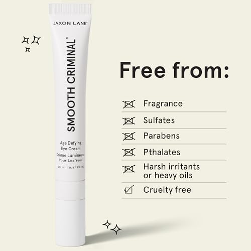 JAXON LANE Smooth Criminal Under Eye Cream for Men, 0.7 Oz - Product Imagery