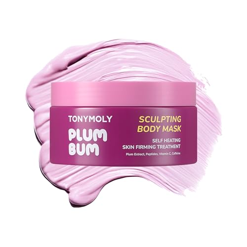 TONYMOLY Plum Bum Self-Heating Body Mask - Firming, Cellulite - Product Imagery