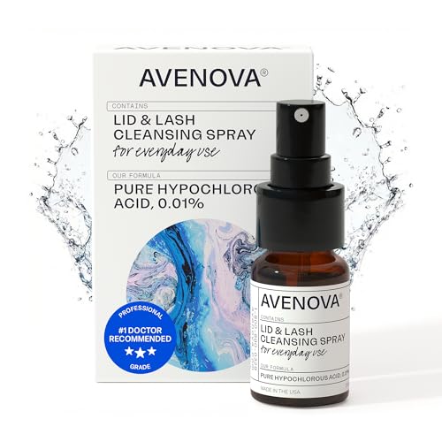 Avenova Eyelid Spray Cleanser for Lid & Lash, 20 ml Bottle - Product Imagery