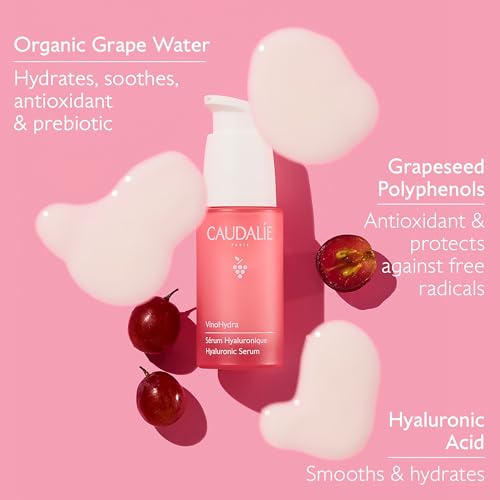 Caudalie VinoHydra Hydrating Hyaluronic Acid Serum - 30 mL - Product Imagery