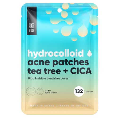LE GUSHE Korean Pimple Patches for Face (132 Dots) - - Product Imagery