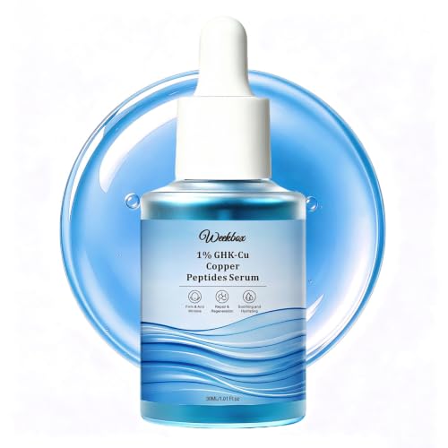1 Copper Peptides GHK Cu Serum 8D HA Facial Serum Hydrating - Weekbox Official Imagery - 1